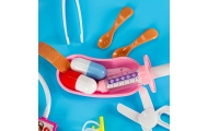 Gydytojo rinkinys lagamine su garsais 35 el.-Žaislai, Profesijos, buities žaislai, Profesiniai žaislai-e-vaikas