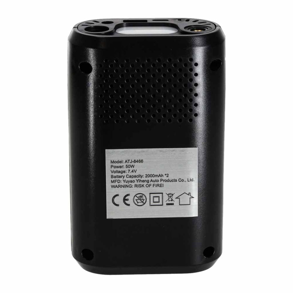 Mini automobilio kompresorius su skaitmeniniu ekranu USB
