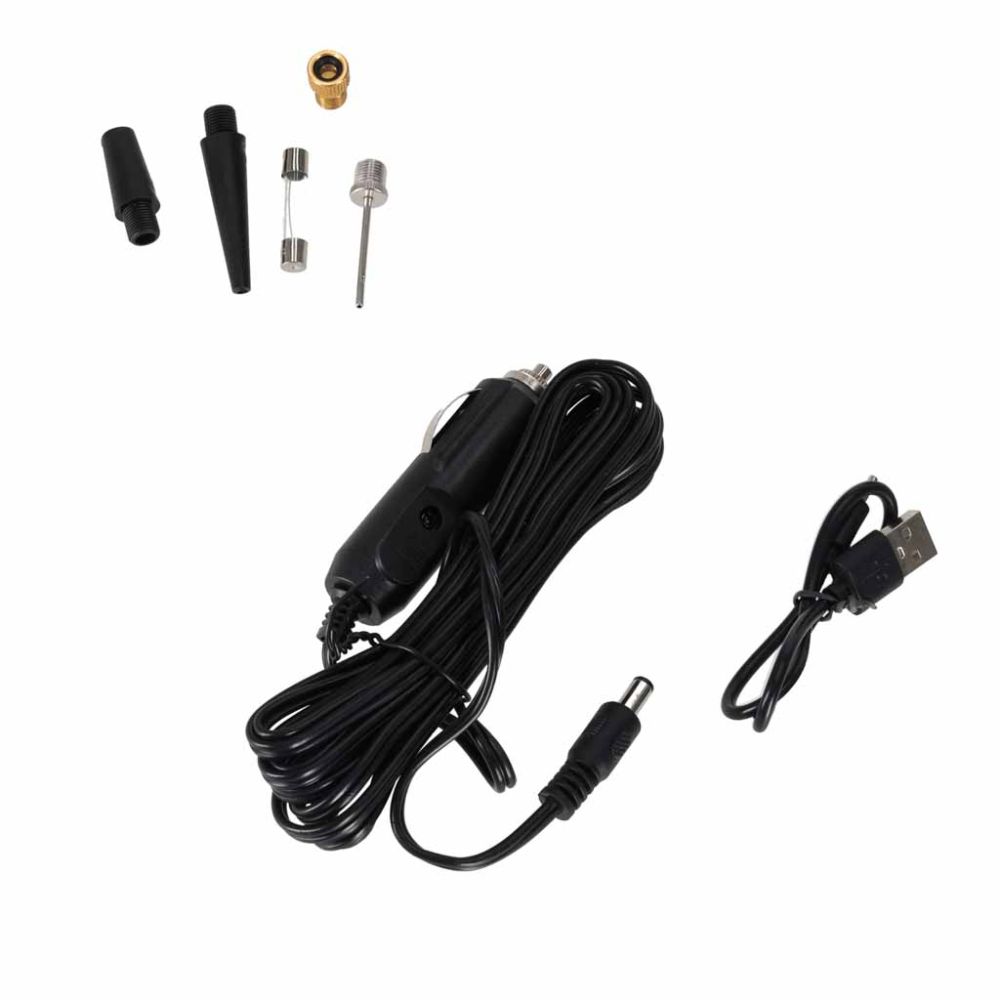 Mini automobilio kompresorius su skaitmeniniu ekranu USB