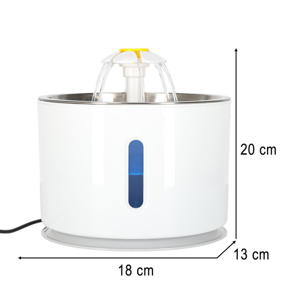 Automatinis geriamojo vandens fontanas katėms ir šunims 2,4 l