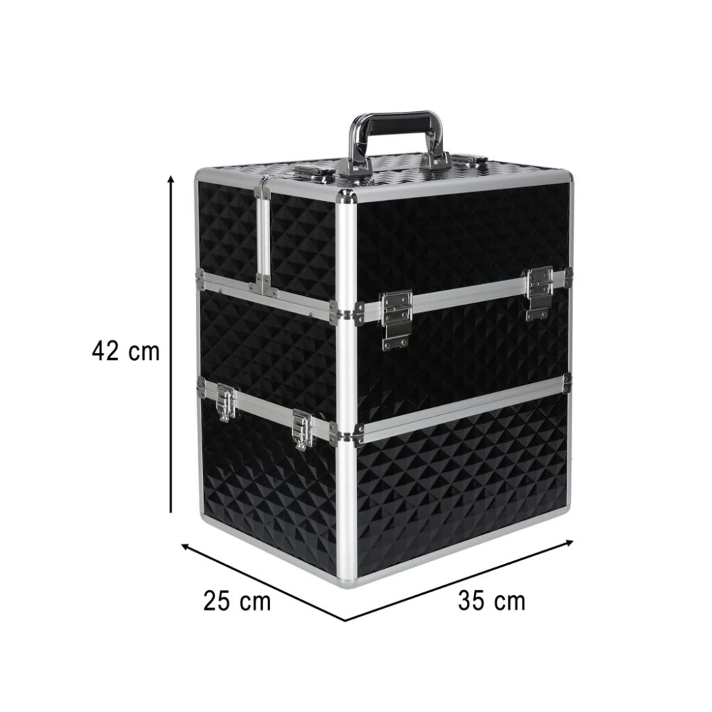 Kosmetikos dėklas - kosmetikos organizatorius XXL 3D