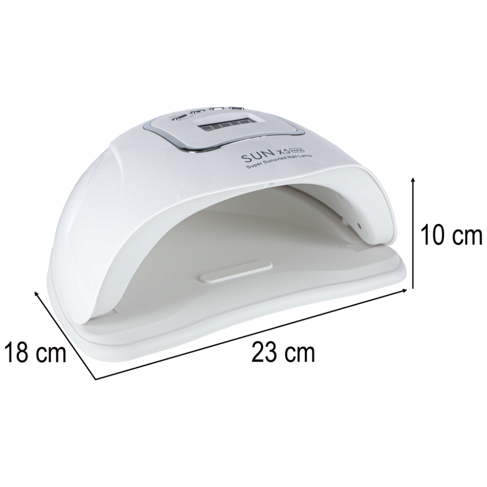 Nagų lempa Sun X5 UV 45 LED 150W manikiūro hibridai geliai