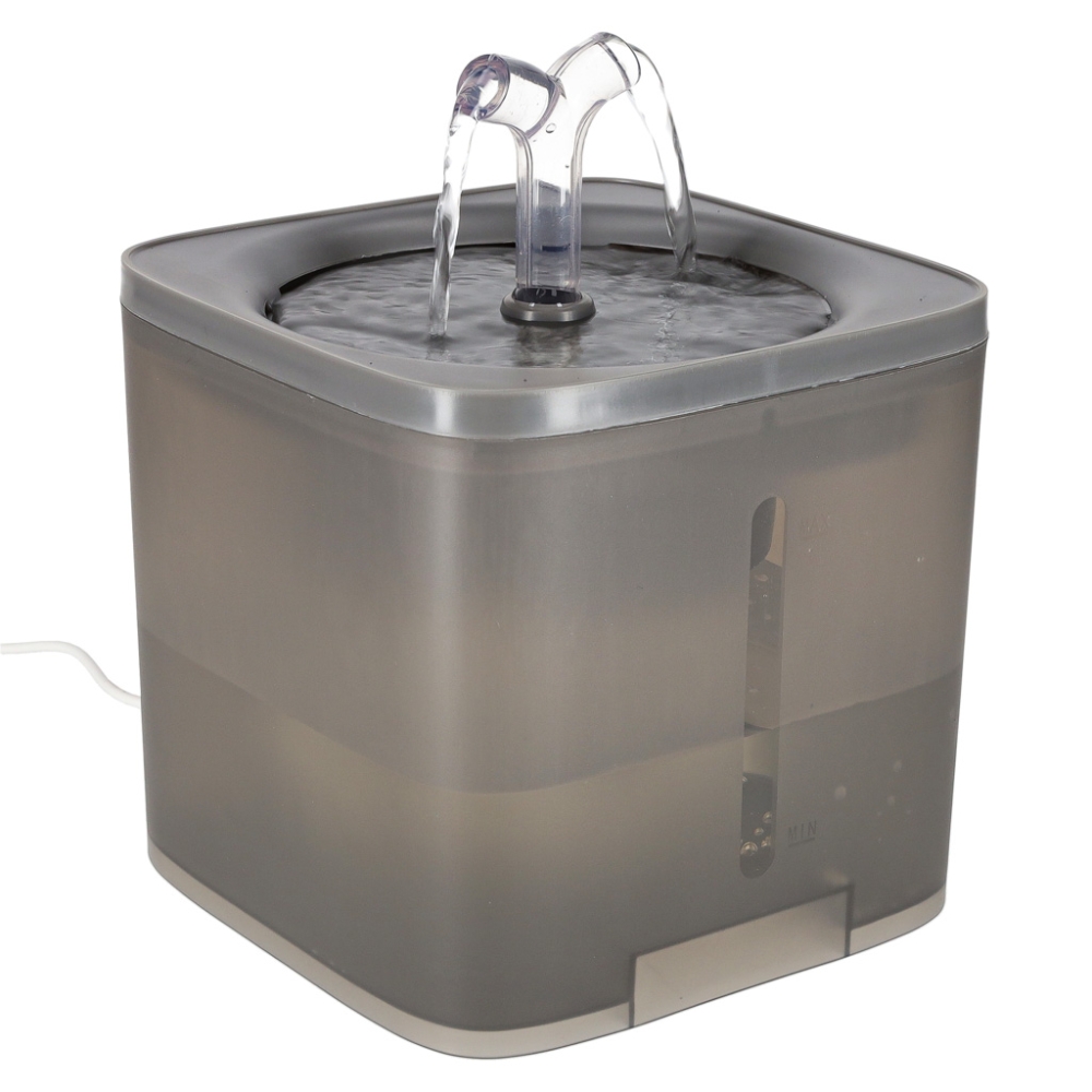Šunų ir kačių gertuvė su filtru ir USB pompos fontanėliu 1,8 l