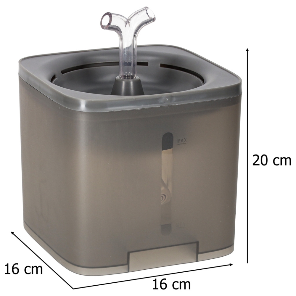 Šunų ir kačių gertuvė su filtru ir USB pompos fontanėliu 1,8 l-Namai, laisvalaikis, turizmas, Namų apyvokos prekės-e-vaikas