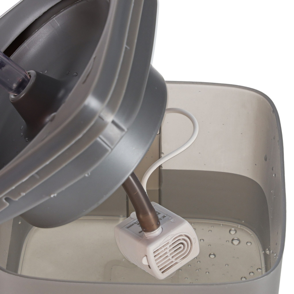 Šunų ir kačių gertuvė su filtru ir USB pompos fontanėliu 1,8 l