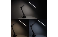 LED stalinis šviestuvas USB pasukama rankena 2 tvirtinimo būdai