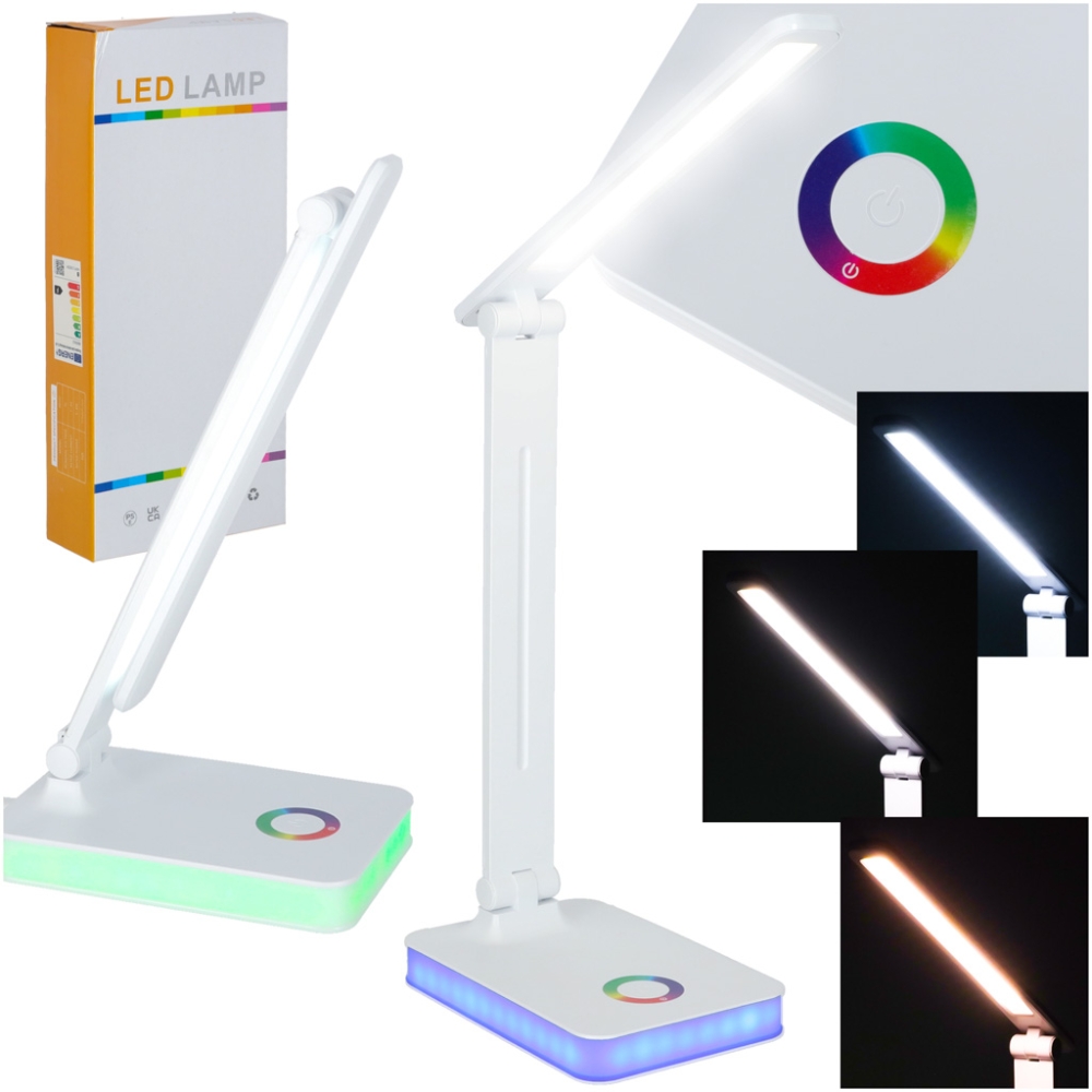 Stalinė LED lempa RGB-Namai, laisvalaikis, turizmas, Namų apyvokos prekės-e-vaikas