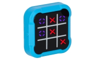 Elektroninis galvosūkių žaidimas Tic Tac toe konsolė Kryžiukai rutuliukai, mėlynas-Žaislai, Stalo žaidimai, Žaidimų konsolės-e-v