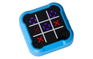 Elektroninis galvosūkių žaidimas Tic Tac toe konsolė Kryžiukai rutuliukai, mėlynas-Žaislai, Stalo žaidimai, Žaidimų konsolės-e-v