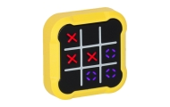 Elektroninis galvosūkių žaidimas Tic Tac toe konsolė Kryžiukai rutuliukai, geltona-Žaislai, Stalo žaidimai, Žaidimų konsolės-e-v