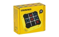 Elektroninis galvosūkių žaidimas Tic Tac toe konsolė Kryžiukai rutuliukai, geltona-Žaislai, Stalo žaidimai, Žaidimų konsolės-e-v
