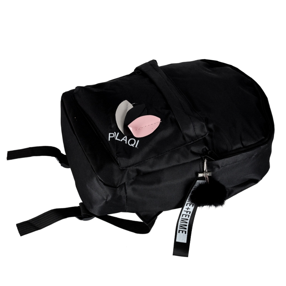 Junior vieno skyriaus mokyklinė kuprinė juoda