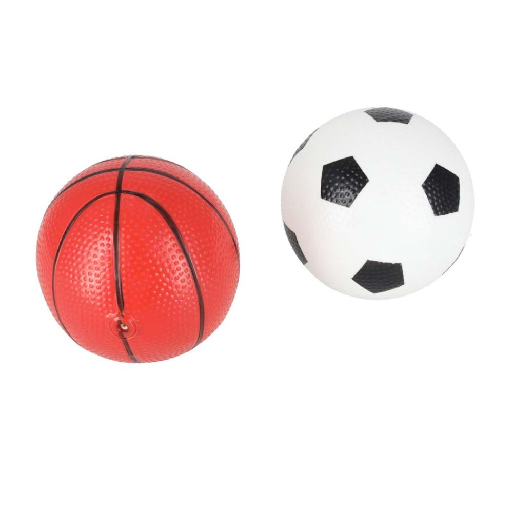 Futbolo vartai / krepšinio lenta 2in1 žaidimas 2 kamuoliai-Žaislai, Lauko žaislai, Lauko žaidimai ir sporto prekės, Krepšinis, f