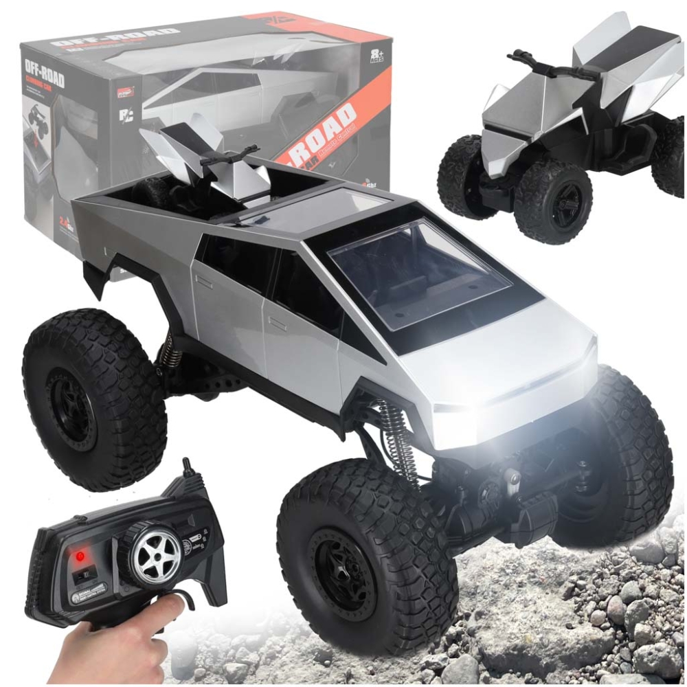 Nuotoliniu būdu valdomas sunkvežimis Pickup Truck Climbing Vehicle 1:8 2.4GHz-Žaislai, Auto ir transporto žaislai, Valdomos radi