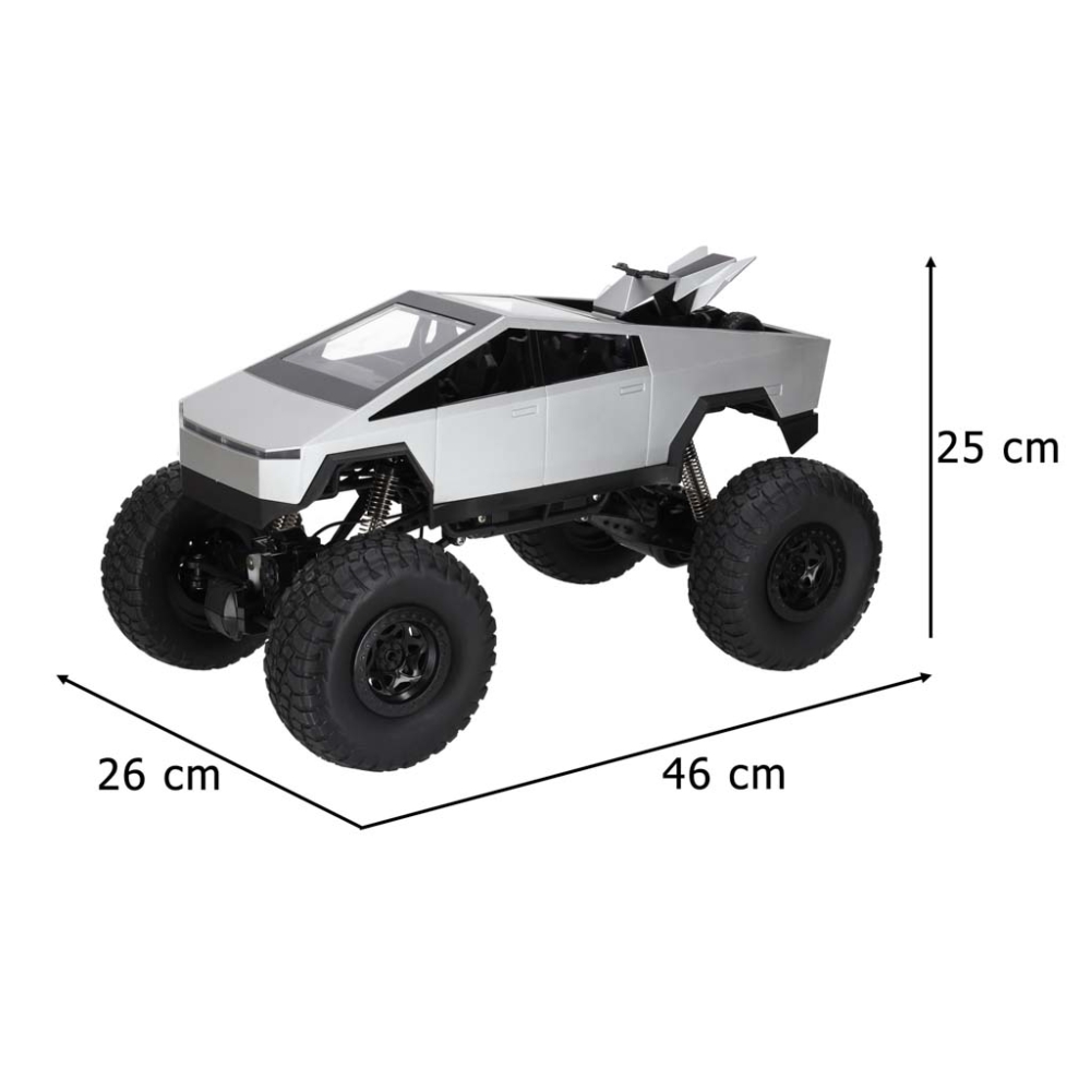Nuotoliniu būdu valdomas sunkvežimis Pickup Truck Climbing Vehicle 1:8 2.4GHz-Žaislai, Auto ir transporto žaislai, Valdomos radi