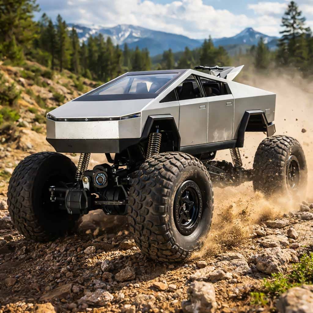 Nuotoliniu būdu valdomas sunkvežimis Pickup Truck Climbing Vehicle 1:8 2.4GHz-Žaislai, Auto ir transporto žaislai, Valdomos radi