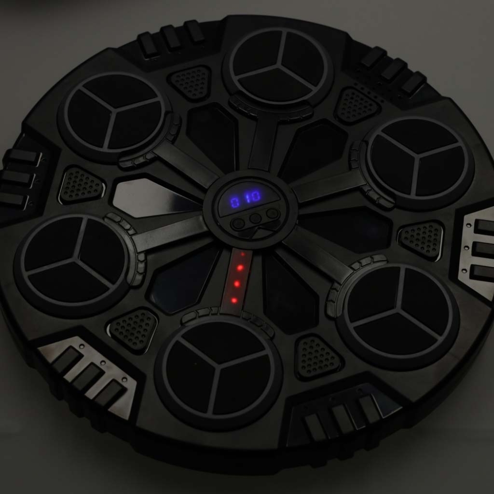Boksininkų skydas sieninis treniruoklis muzika Bluetooth LED USB 8+