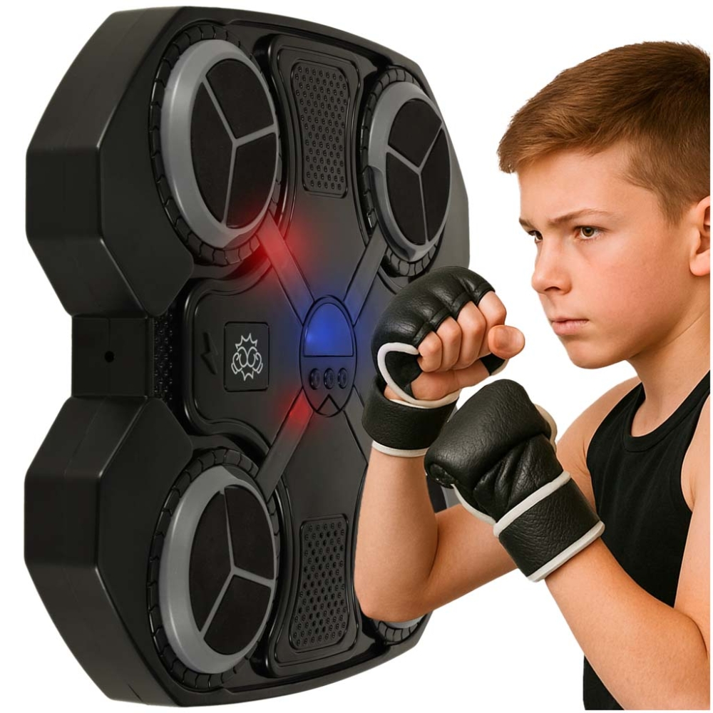 Boksininkų skydas sieninis treniruoklis muzika Bluetooth LED USB-Žaislai, Lauko žaislai, Lauko žaidimai ir sporto prekės, Žaidim