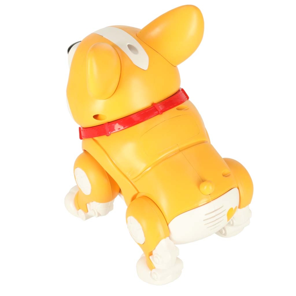 Šuo šuo interaktyvus robotas Corgi šviečiančios ausys muzika-Žaislai, Robotai-e-vaikas
