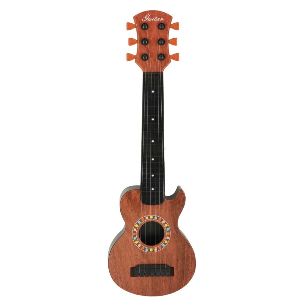 Klasikinė gitara vaikams medinė 6 stygų 18 colių 46,5 cm-Žaislai, Muzikiniai-e-vaikas
