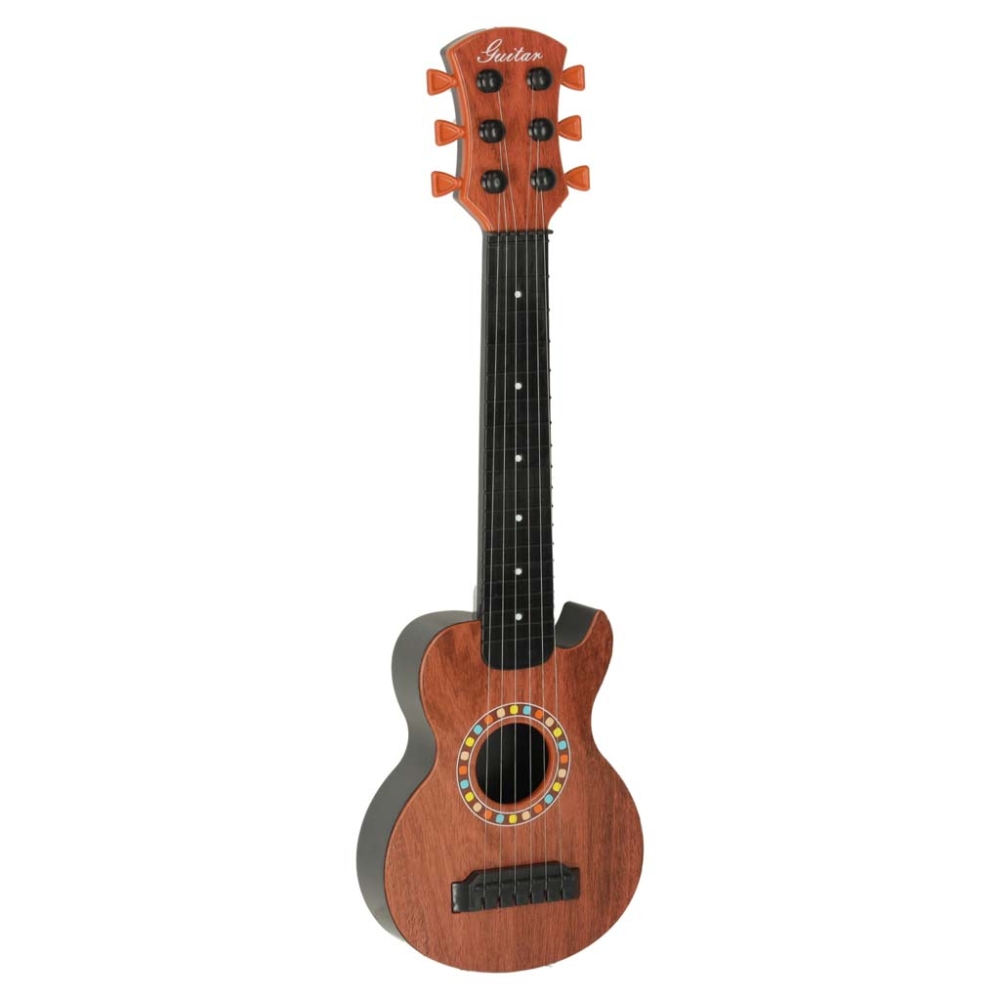 Klasikinė gitara vaikams medinė 6 stygų 18 colių 46,5 cm-Žaislai, Muzikiniai-e-vaikas