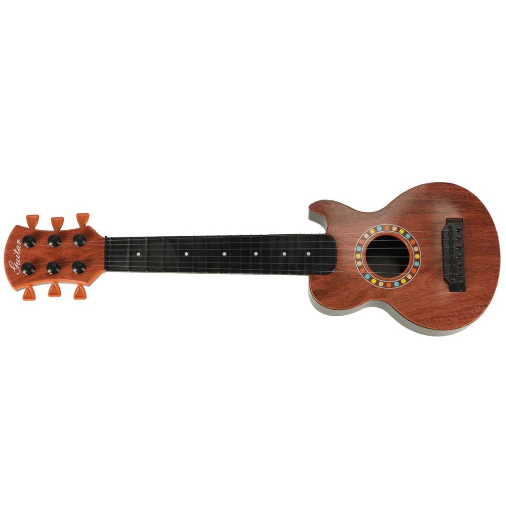 Klasikinė gitara vaikams medinė 6 stygų 18 colių 46,5 cm-Žaislai, Muzikiniai-e-vaikas