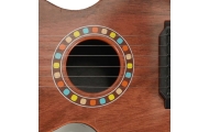 Klasikinė gitara vaikams medinė 6 stygų 18 colių 46,5 cm