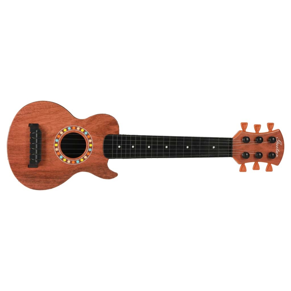 Klasikinė gitara vaikams medinė 6 stygų 18 colių 46,5 cm-Žaislai, Muzikiniai-e-vaikas