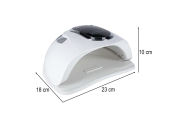 Nagų lempa Sun X10 UV 45 LED 280W manikiūro hibridai geliai