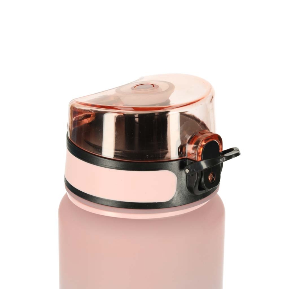Vandens sportinė gertuvė su kandikliu BPA FREE 600ml rožinės-mėlynos spalvos-Maitinimui, Indai, įrankiai, gertuvės, Puodeliai, g