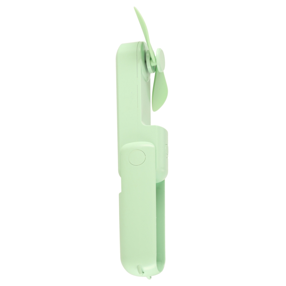 Stalinis ventiliatorius mini rankinis sulankstomas ventiliatorius nešiojamas USB žalias