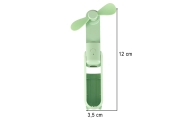 Mini stalinis ventiliatorius USB žalias