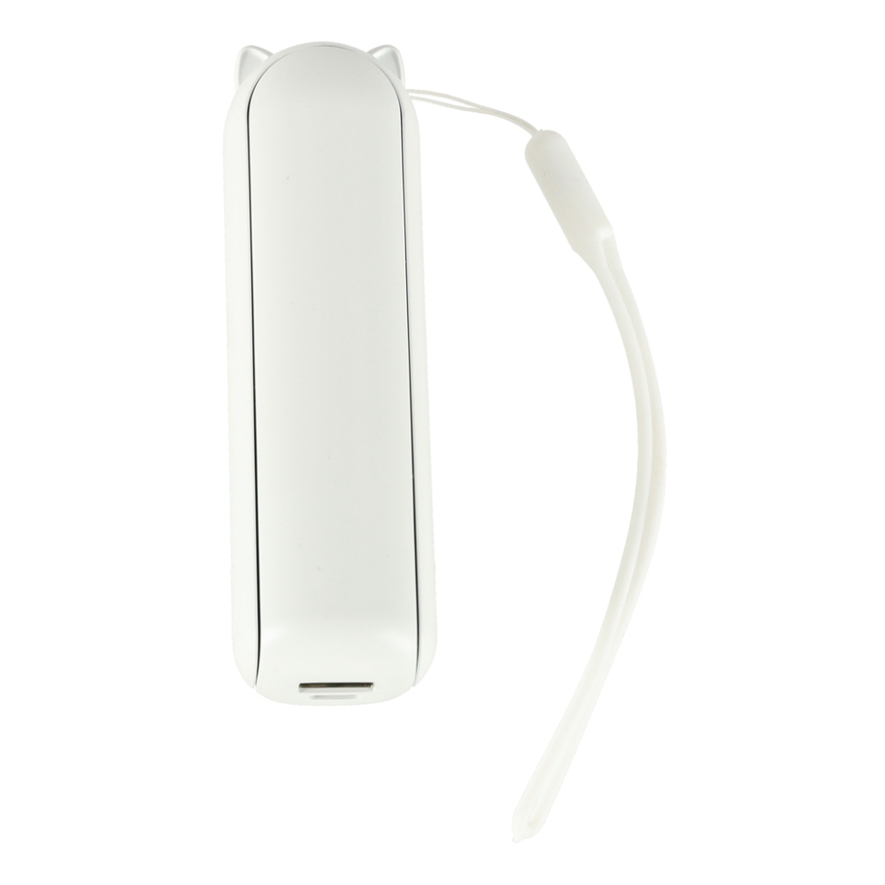Mini stalinis ventiliatorius USB baltas