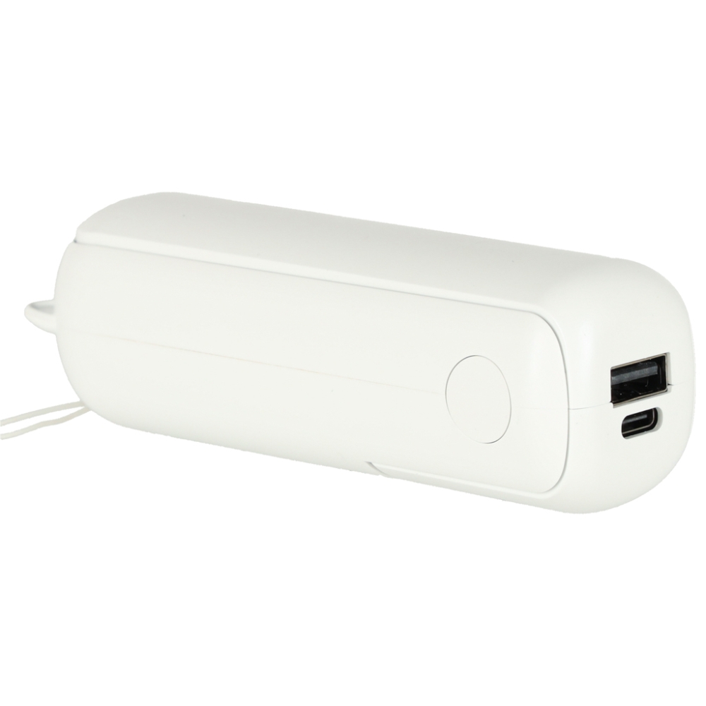 Stalinis ventiliatorius mini rankinis sulankstomas ventiliatorius nešiojamas USB baltas