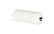 Mini stalinis ventiliatorius USB baltas