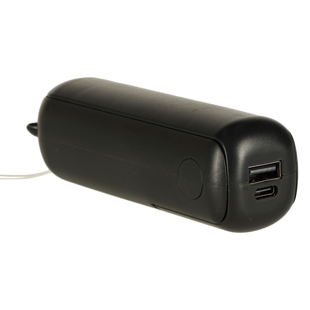 Mini stalinis ventiliatorius USB juodas