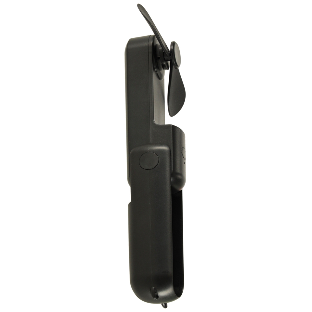 Mini stalinis ventiliatorius USB juodas