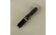 Mini stalinis ventiliatorius USB juodas