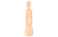 Mini stalinis ventiliatorius USB rausvas