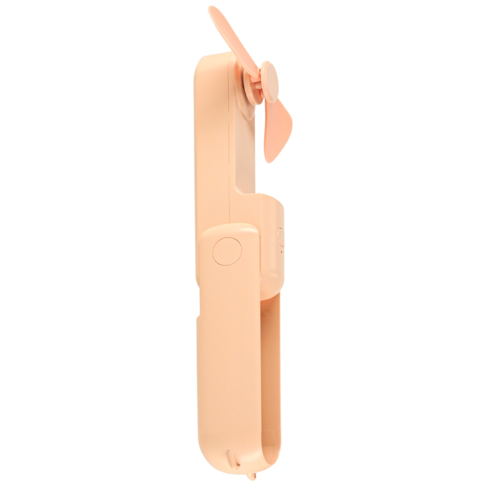 Mini stalinis ventiliatorius USB rausvas