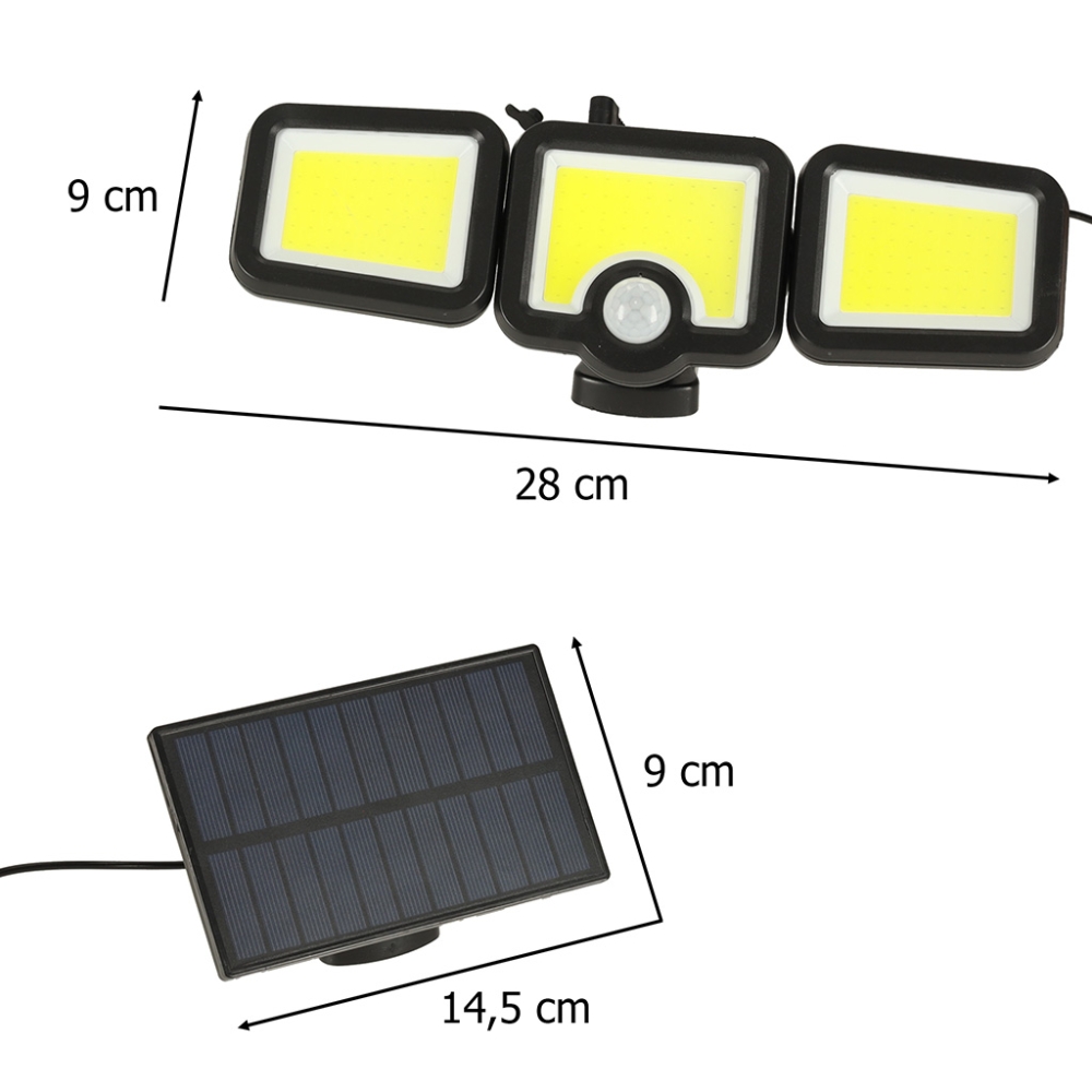 LED lempa su judesio ir sutemų jutikliais-Namai, laisvalaikis, turizmas, Namų apyvokos prekės-e-vaikas