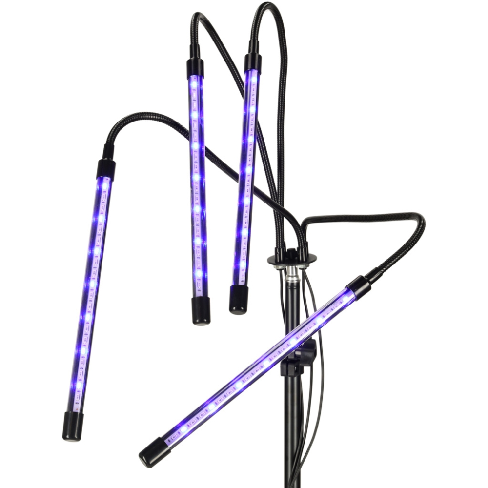 LED augalų augimo lempa ant stovo 4x80LED