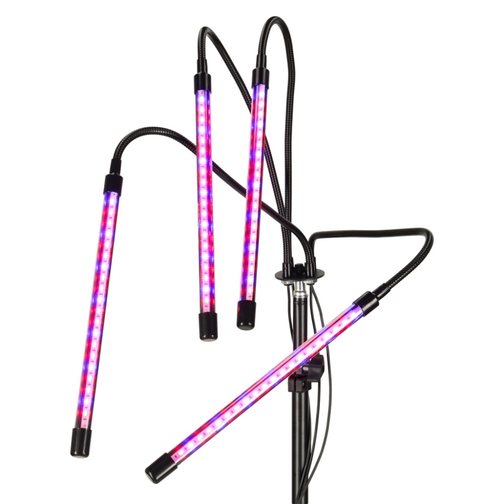 Augalų auginimo lempa ant stovo 4x80 LED-Namai, laisvalaikis, turizmas, Sodas - daržas-e-vaikas