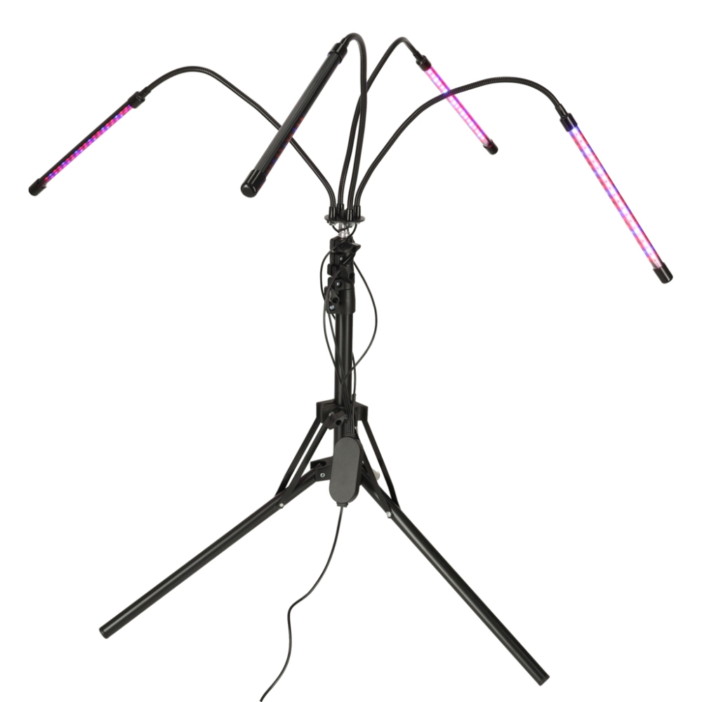 Augalų auginimo lempa ant stovo 4x80 LED-Namai, laisvalaikis, turizmas, Sodas - daržas-e-vaikas