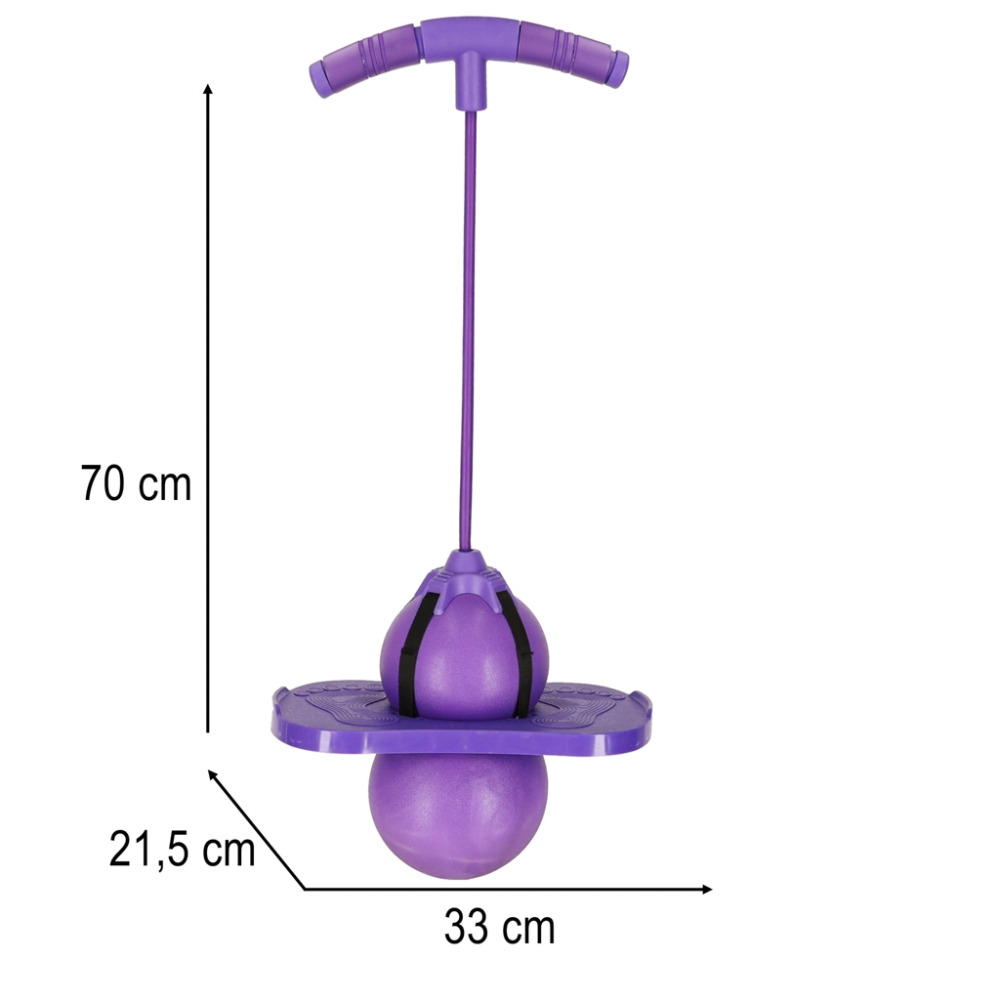Vaikų pogo balansinis šokliukas, violetinis