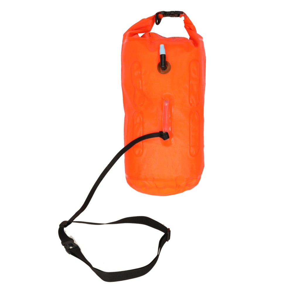 Plaukimo / gelbėjimo plūduras su dirželiu ir švilpuku 20l