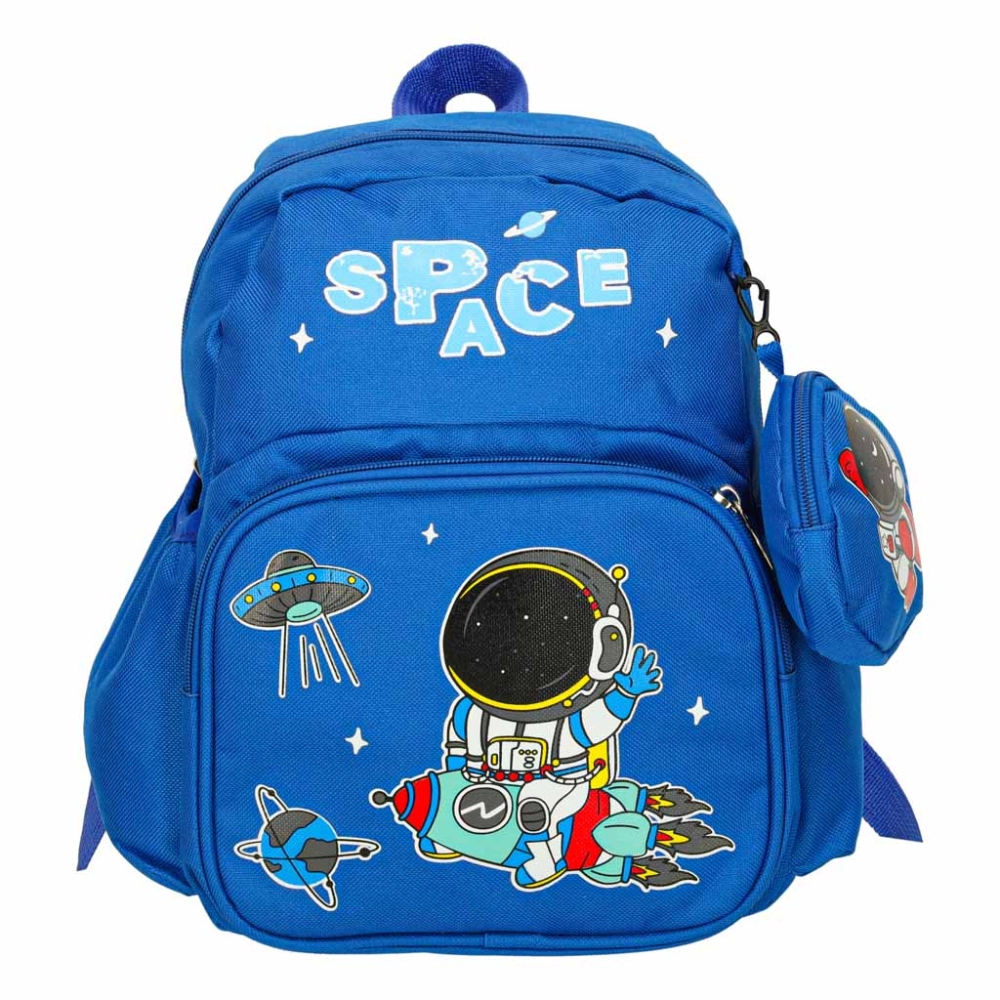 Vaikų kuprinė Astronautas 30x22x11cm-Drabužiai ir aksesuarai, Aksesuarai, Rankinės, kuprinės, lagaminai-e-vaikas