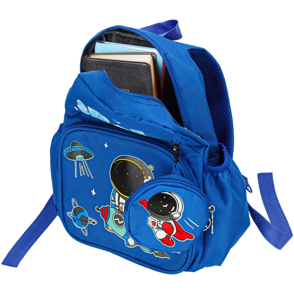 Vaikų kuprinė Astronautas 30x22x11cm-Drabužiai ir aksesuarai, Aksesuarai, Rankinės, kuprinės, lagaminai-e-vaikas