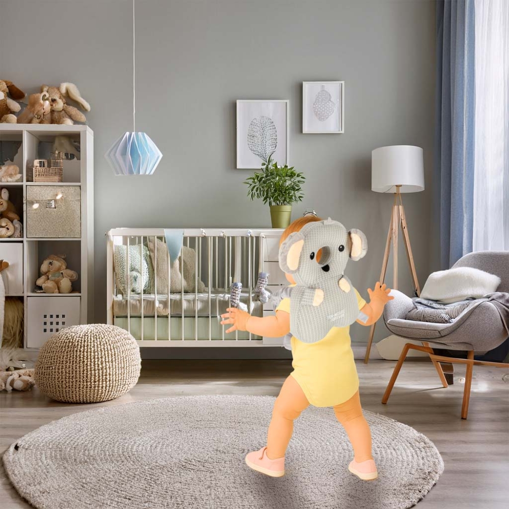 Galvos apsaugos pagalvėlė / kuprinė besimokantiems vaikščioti Koala-Priežiūrai, Apsaugos, Kitos apsaugos-e-vaikas