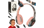 "Bluetooth" belaidės ausinės į ausis "Gaming Sport" rožinės spalvos